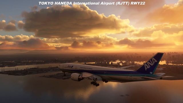 MSFS2020 TOKYO HANEDA International Airport (RJTT) Airport RWY22