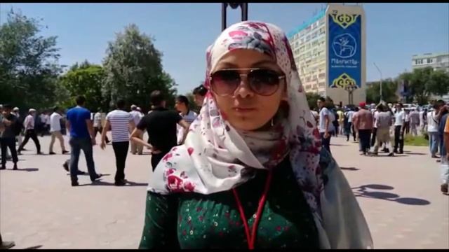 В Актау у мечети Бекет Ата состоялась благотворительная ярмарка смотреть онлайн