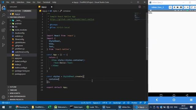 React Native - Exploring React Native CLI Project смотреть онлайн