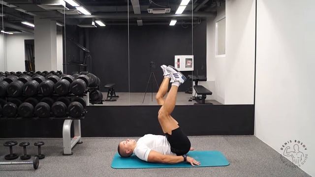 Обратные скручиваания с прямыми ногами на полу смотреть онлайн