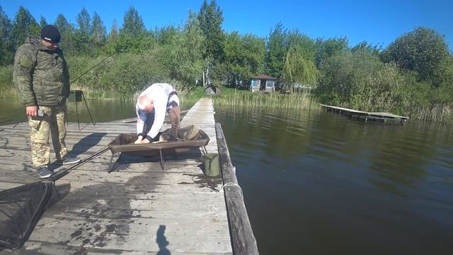 Рыбалка на водоеме "Высокополье" смотреть онлайн