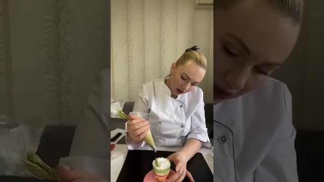 ☘️??Подснежники из белково заварного крема БЗК?? flower piping ??от Елены Поповой смотреть онлайн