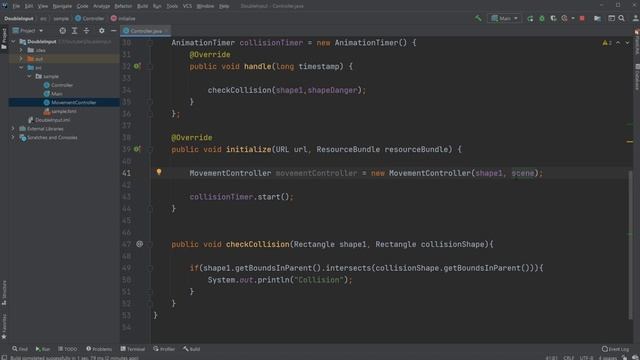 JavaFX and Scene Builder - Simple Collision Detection setup смотреть онлайн