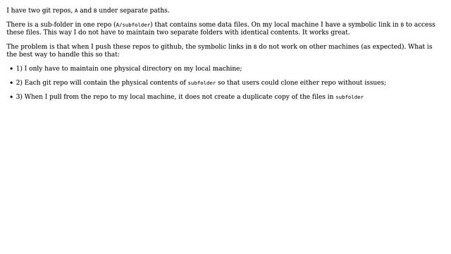 How to handle symbolic link in my git repo? смотреть онлайн