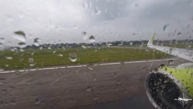 Взлёт из Томска (S7 Airlines | Airbus A320 Neo)