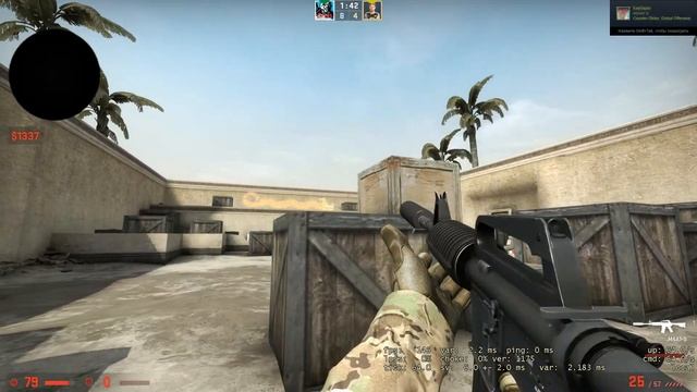 Аимка с читером в дс(N5)Cs-go смотреть онлайн