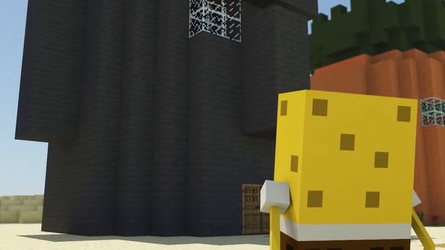 Спанч боб в Minecraft'e RUS 1 аниматция смотреть онлайн