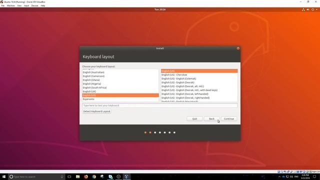 Install Ubuntu 18.04 on Oracle VirtualBox 5.2.12. смотреть онлайн
