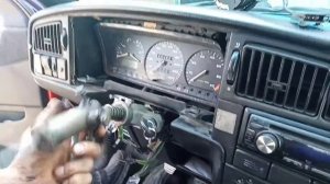 Снятие замка зажигания Volkswagen Passat B3