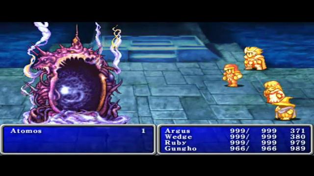 Final Fantasy I: Anniversary Edition - #23 Boss (Optional) - Atomos - смотреть онлайн