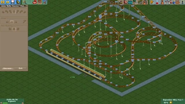 [2] Designing RollerCoasters | RollerCoaster Tycoon смотреть онлайн