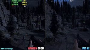 Radeon 680M (RDNA 2) vs Intel Iris XE Graphics Gaming Test ! 2022