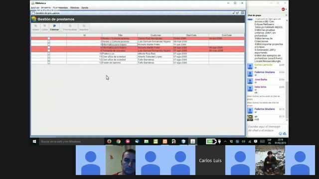 Sesión Master JAVA UNED - práctica Swing Biblioteca смотреть онлайн
