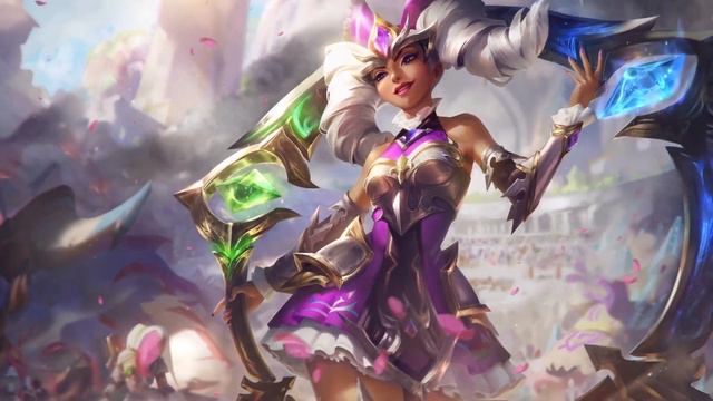 Battle Queen Qiyana - Animated Splash Art | League of Legends смотреть онлайн