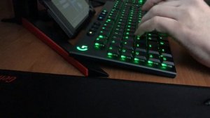 Logitech G915: звук работы кнопок (свитчи GL Tactile)