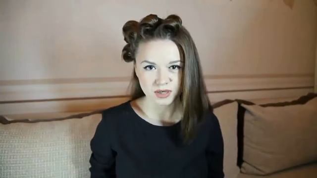 Укладка В Стиле Ретро/ Retro Style Hairdo
