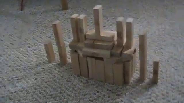 The Shortest Domino Castle Ever in the World смотреть онлайн