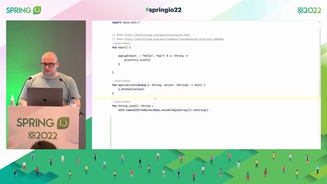 Spring extensions for Kotlin by Anton Arhipov @ Spring I/O 2022 смотреть онлайн