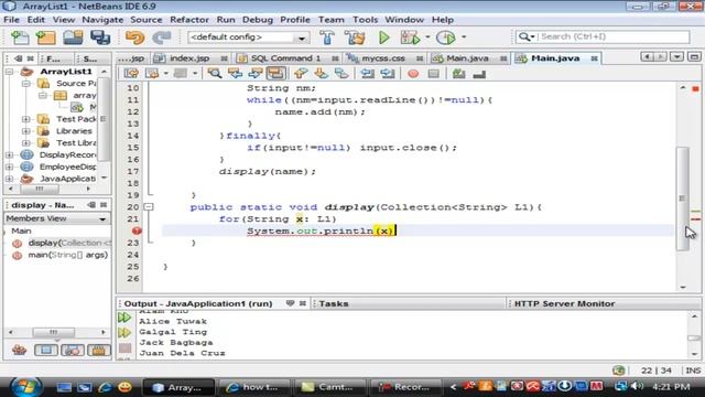 How to open a text file and save it in ArrayList using Java смотреть онлайн
