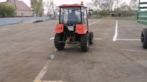 Сдал экзамен и получил удостоверение тракториста категорий "C"