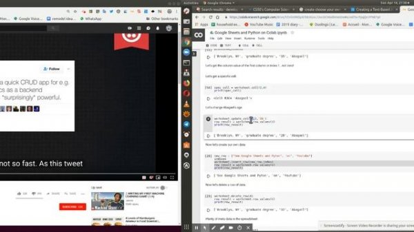 Google Sheets and Python on Google Colab.ipynb