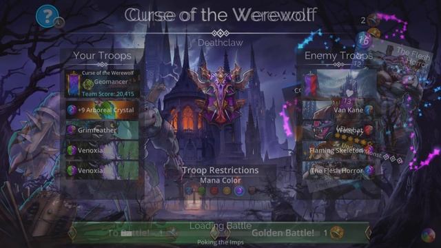 Gems of War Curse of the Werewolf! Best Fast Team and Quick Guide! смотреть онлайн