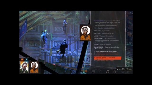 Disco Elysium Dance moves moment. смотреть онлайн