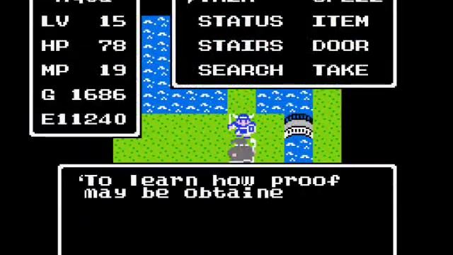 Dragon Warrior NES Review/Walkthrough Pt. 3 of 4 смотреть онлайн