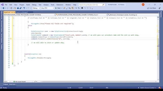 How to Create Stored Procedure in PhpMyAdmin Part 2 with C# Windows Form Application смотреть онлайн