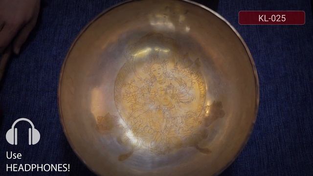 KL 025 Поющие чаши купить / Купить тибетские чаши / Поющие чаши для йоги / Поющая чаша для массажа смотреть онлайн