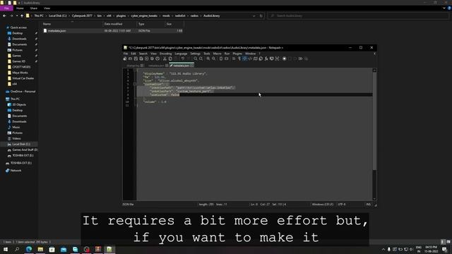 Make Custom Radio Station for Cyberpunk 2077 | Radioext Mod Tutorial смотреть онлайн