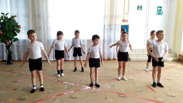 Комплекс ритмической гимнастики для дошкольников "Служить России" смотреть онлайн