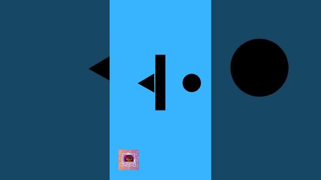 Милая ненавязчивая анимация hi голубой фон прямоугольник круг и треугольник смотреть онлайн