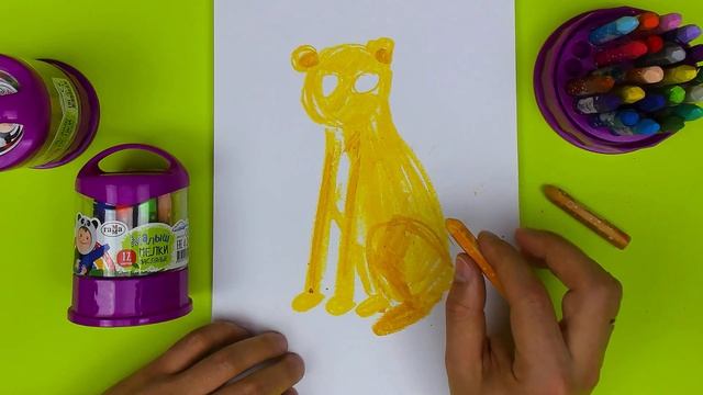Как нарисовать ГЕПАРДА - рисуем ЗВЕРЕЙ 4+ смотреть онлайн