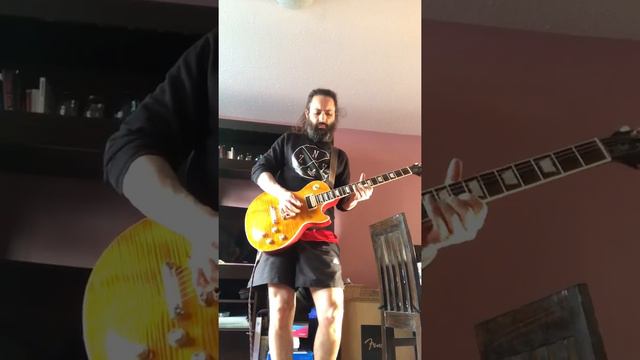 It´s so easy second solo with Gibson Les Paul Slash AFD (Guns N' Roses cover) смотреть онлайн