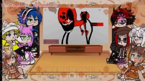 ୧⊱Sonic Booms React to Fatal error sans vs Fatal error sonic⊰୧ (?Halloween special late?)