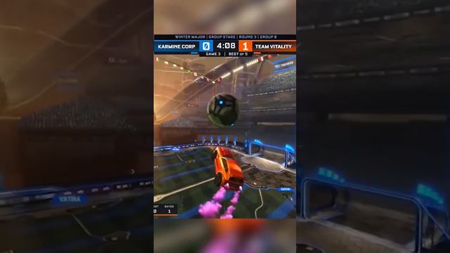 Alpha54 Ceiling Fake Into Wavedash 🤯 #rocketleague #rl #Alpha54