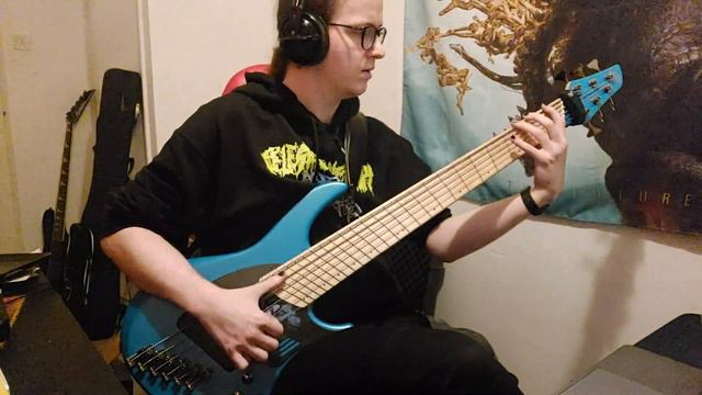 Artificial Brain - Celestial Cyst [BASS COVER] смотреть онлайн