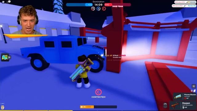 BEATING BASE BATTLES In ROBLOX! смотреть онлайн