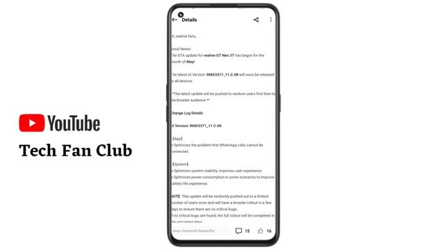 Realme New Update Realme UI 4.0 Android 13 Stable Update Upcoming In May 2023 | Realme Update List смотреть онлайн