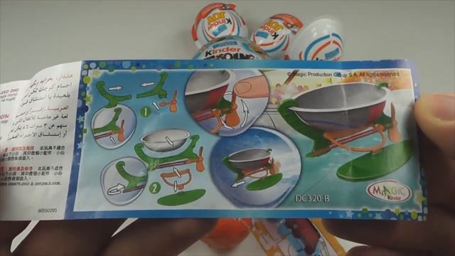 KINDER MAXI 6 Kinder Surprise 5 Kinder Joy Unboxing