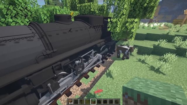 Minecraft TRAIN RAMP [Immersive Railroading Experiments] смотреть онлайн