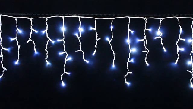 Световой занавес для улицы Бахрома 3.0х0.6/0.4/0.3м. 100+F белых диодов - WL w.02.7W.100+ смотреть онлайн