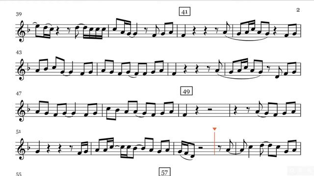 Justin Bieber What Do You Mean Sheet Music Saxophone Play Along смотреть онлайн