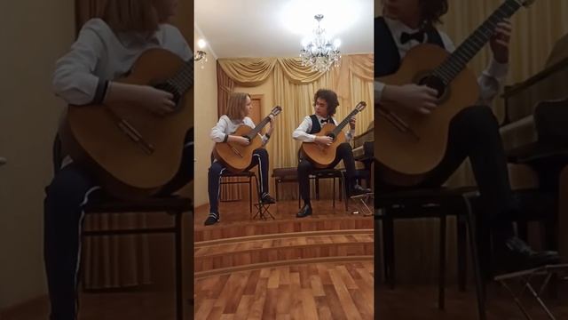 Дуэт гитаристов ДШИ №15 г. Кемерово смотреть онлайн