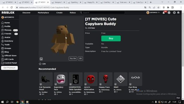 Roblox 9 Bundle UGC FREE смотреть онлайн