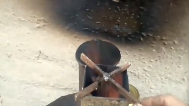 Карманная мини Печка из профтрубы смотреть онлайн