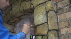 Арка под камень из артбетона (Реалистичная покраска)