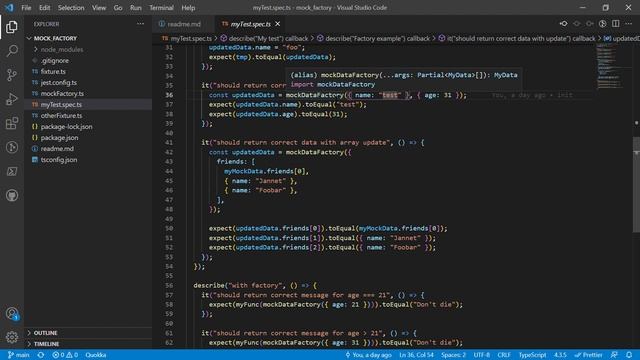 How to save time when creating mock data in TypeScript смотреть онлайн
