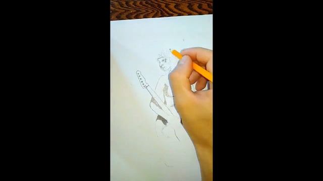 Смотреть всем! 4 часа работы в 1.5 минутах!! Рисунок точками карандашом. смотреть онлайн